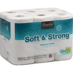 slide 1 of 1, Essential Everyday Bath Tissue, 12 ct