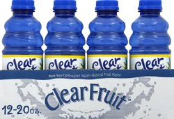 Clear Fruit Pineapple Flavored Water Bottle - 20 fl oz