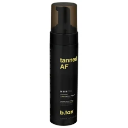 b.tan Tanned AF Darkest 1 Hour Self Tan Mousse