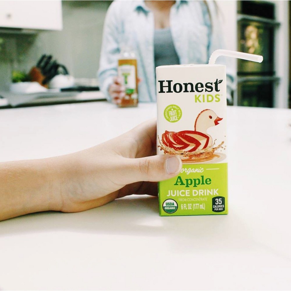 slide 3 of 3, Honest Kids Appley Ever After Cartons, 6 fl oz, 8 Pack, 8 ct