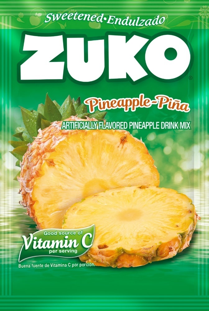 slide 1 of 1, Zuko Powdered Pineapple Drink Mix - 0.9 oz, 0.9 oz