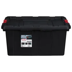 Sterilite 15 Gallon Black Industrial Tote 1 ea