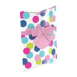American Greetings Confetti Dots Pillowbox Gift Card Holder