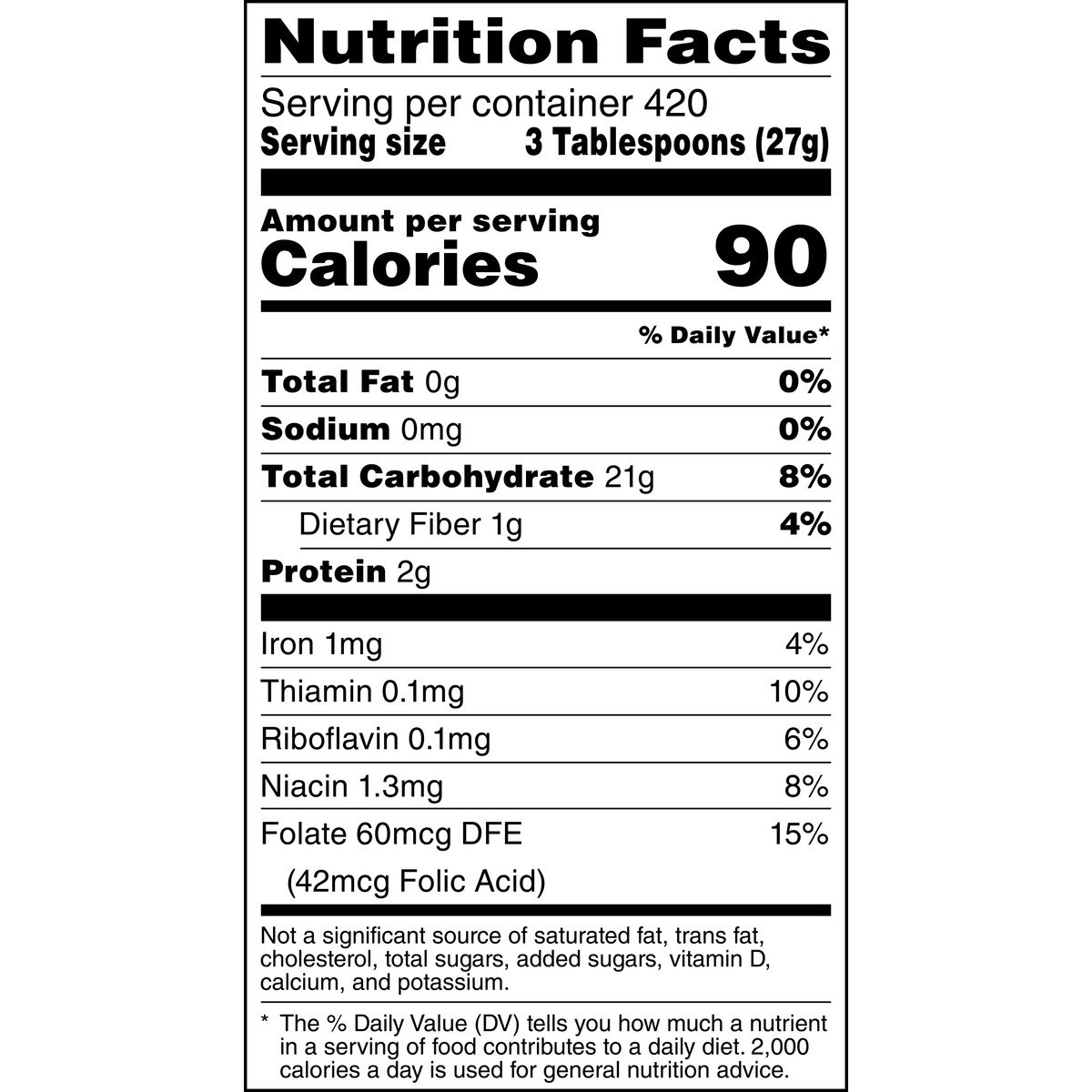 slide 3 of 6, Quaker Baking Mix, per lb