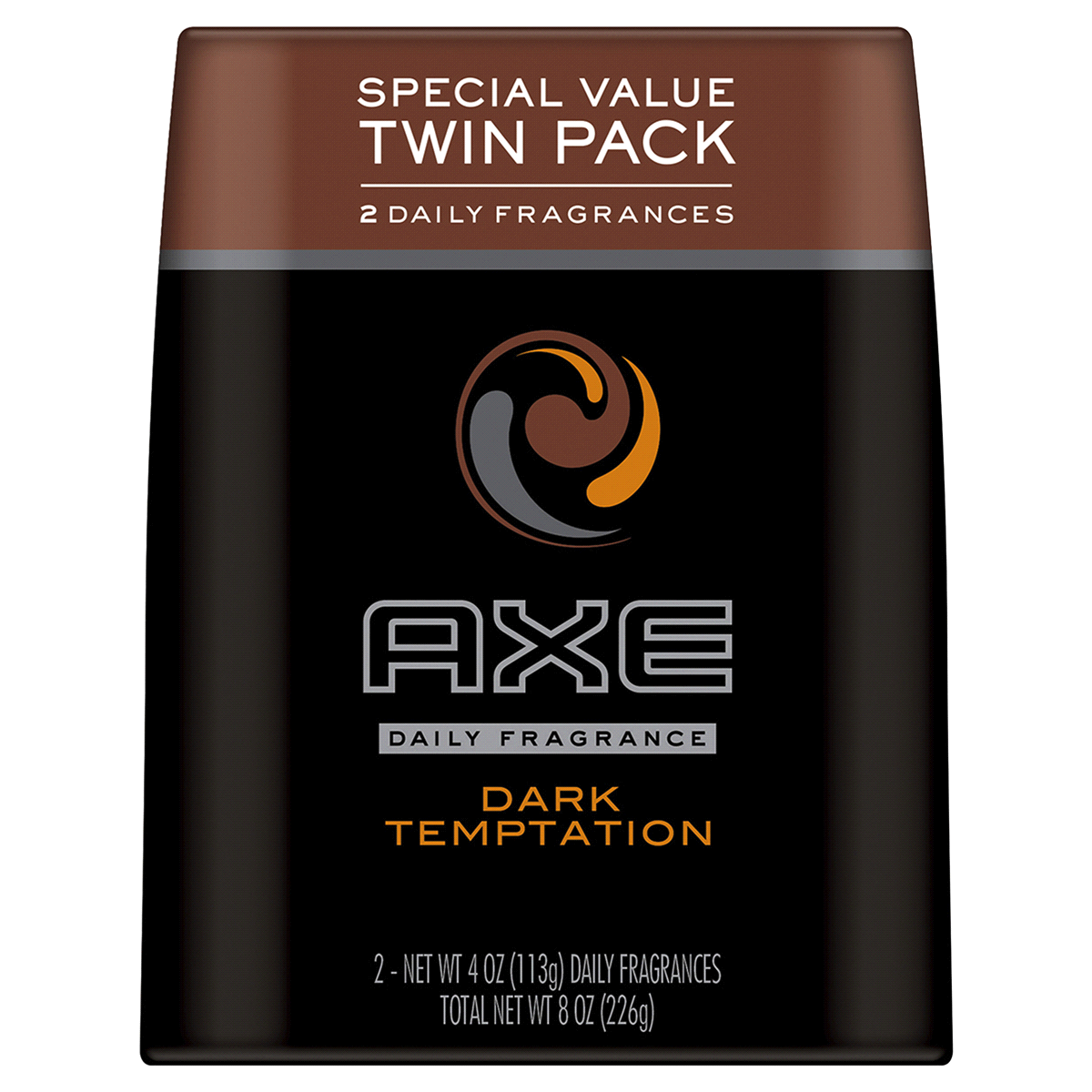 slide 1 of 5, AXE Body Spray For Men Dark Temptation, Twin Pack, 2 ct; 4 oz