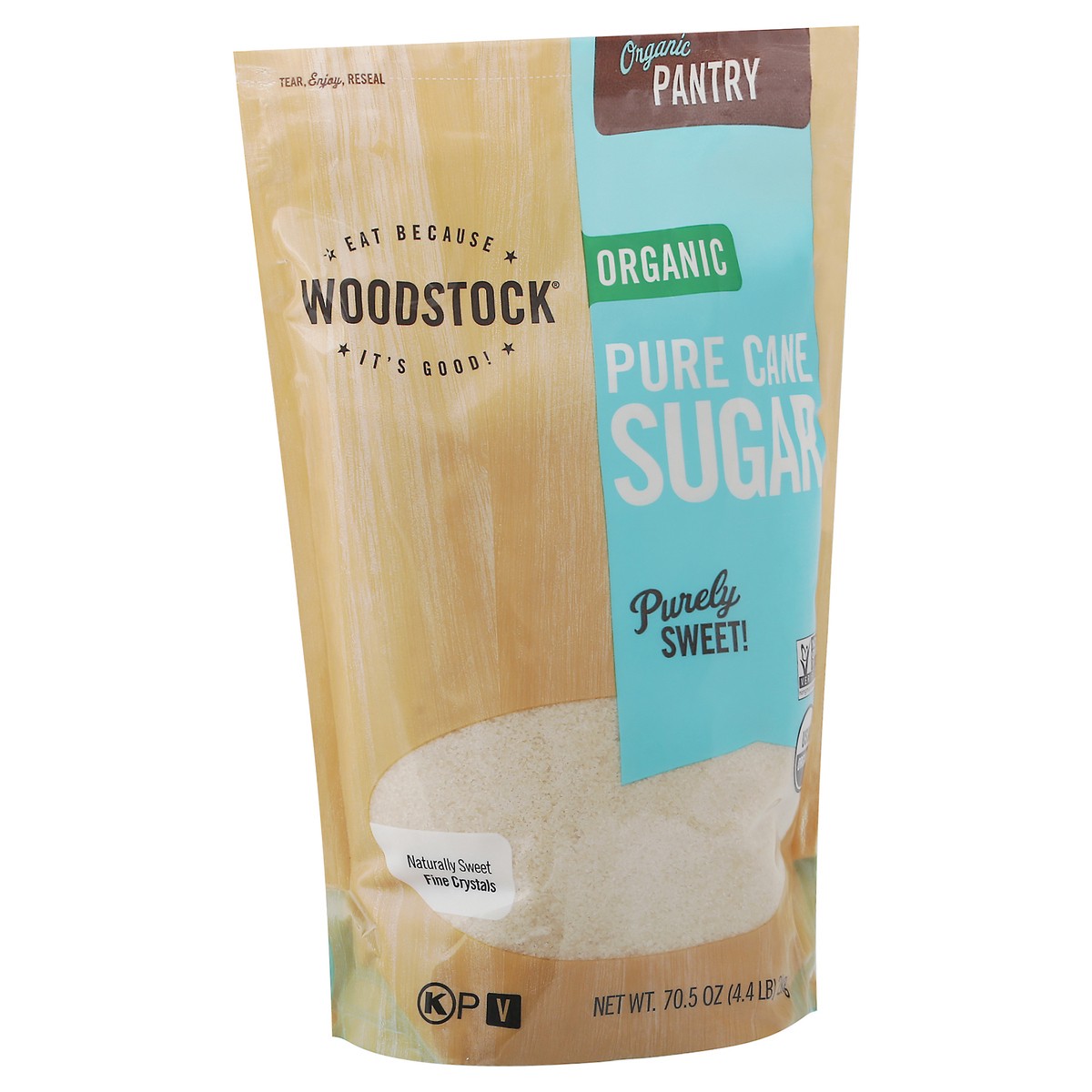 slide 5 of 13, Woodstock Organic Pure Cane Sugar 70.5 oz, 70.50 oz