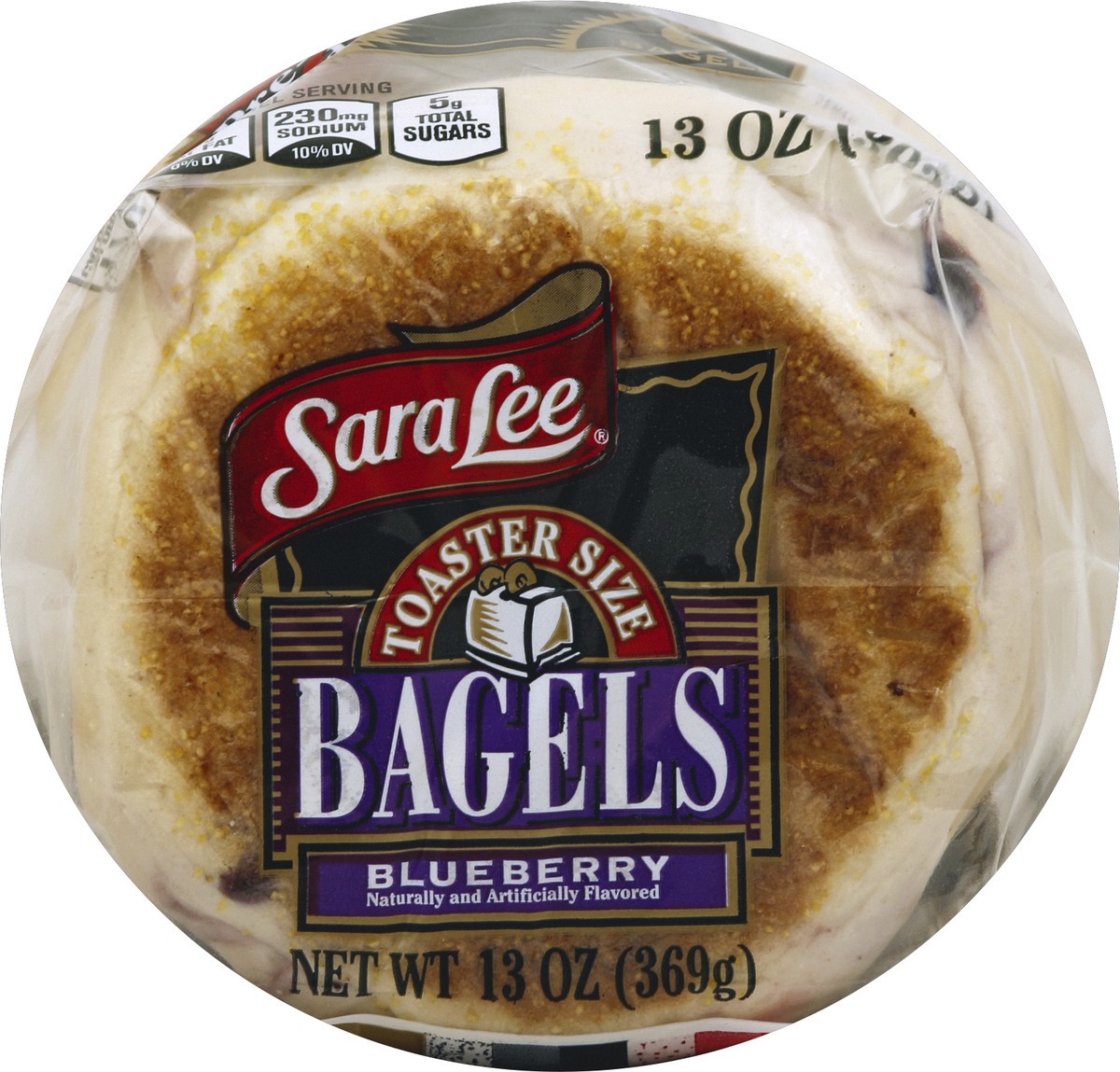 slide 4 of 5, Sara Lee Blueberry Toaster Bagels, 13 oz