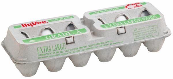 slide 1 of 1, Hy-Vee Grade A Extra Large Eggs, 12 ct