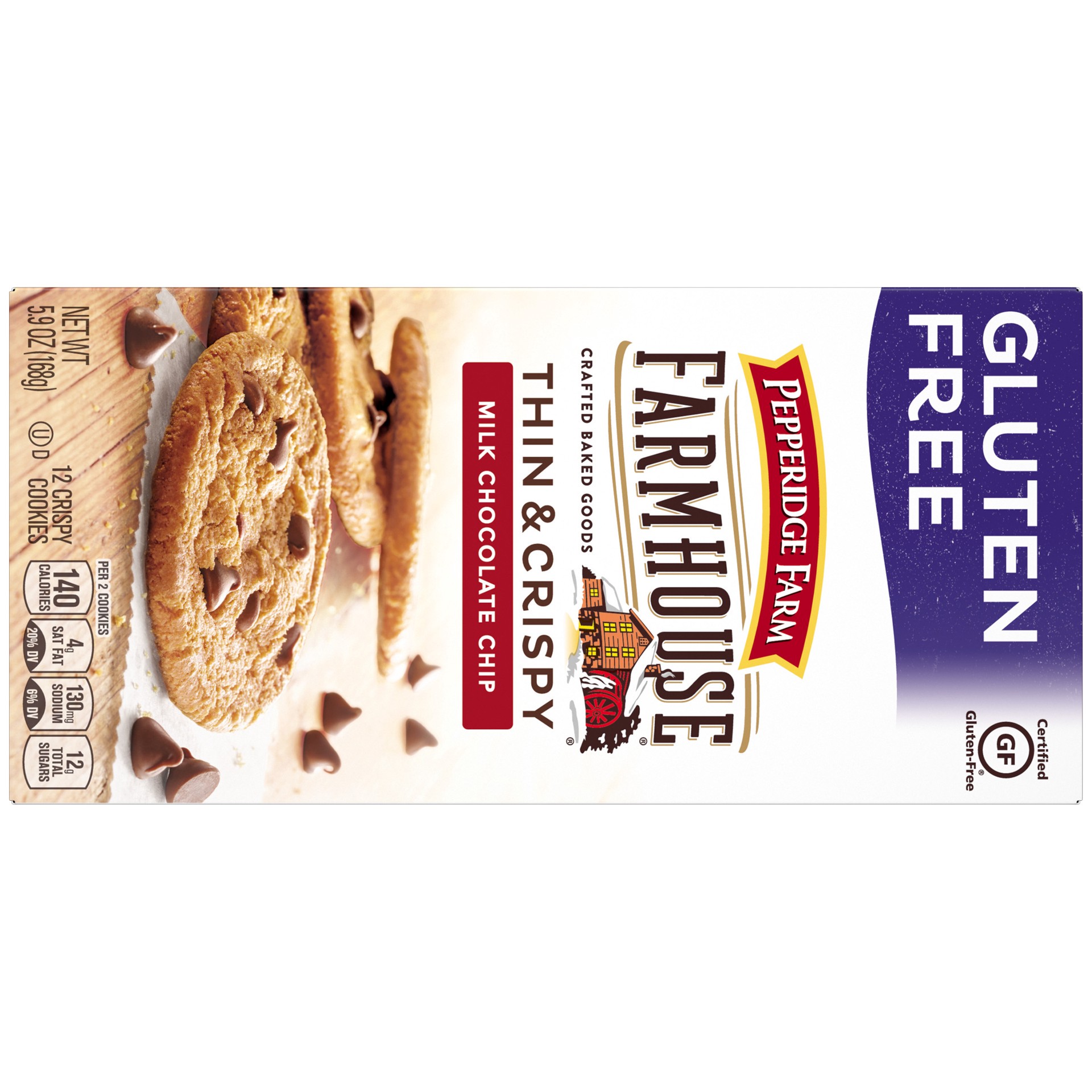 slide 3 of 5, Pepperidge Farm Gluten Free Milk Chocolate Chip Cookies, 5.9 oz