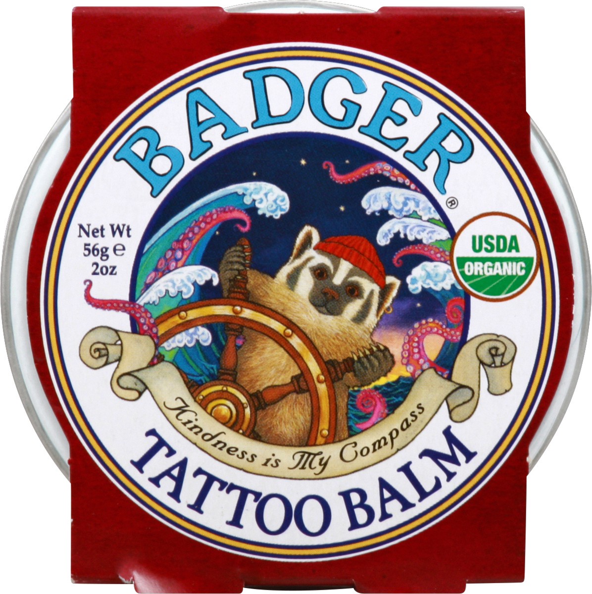slide 1 of 5, Badger Tattoo Balm 56 g, 56 g