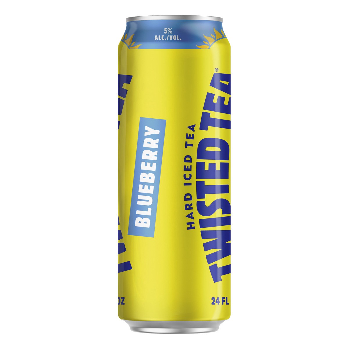 slide 5 of 8, Twisted Tea Hard Iced Tea, Blueberry, 24 fl oz