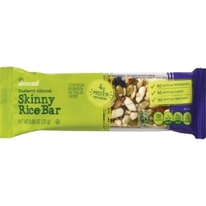 slide 1 of 1, Gold Emblem abound Blueberry Almond Skinny Rice Bar, 0.88 Oz, 0.88 oz