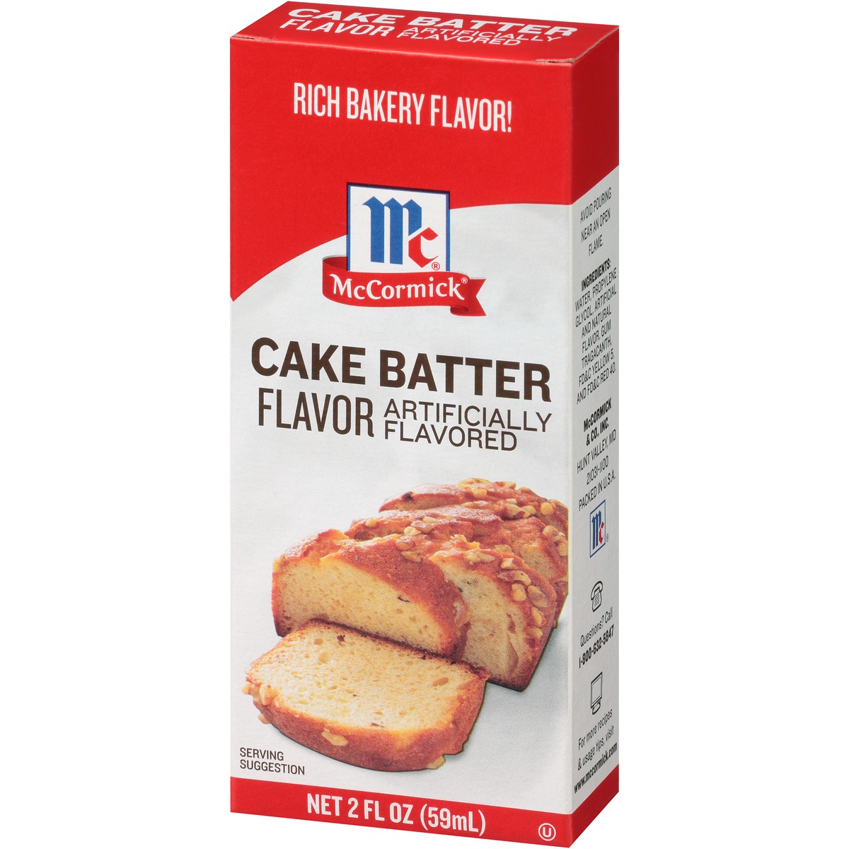 slide 2 of 9, Mccormick Extract Cake Batter Flavor, 2 oz