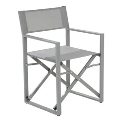 HD Designs Outdoors Sling Foldable Directors Chair - Gray, 1 ct