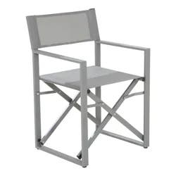HD Designs Outdoors Sling Foldable Directors Chair - Gray, 1 ct