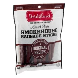 Bridgford Natural Style Smokehouse Sausage Sticks Original Recipe - 6 oz