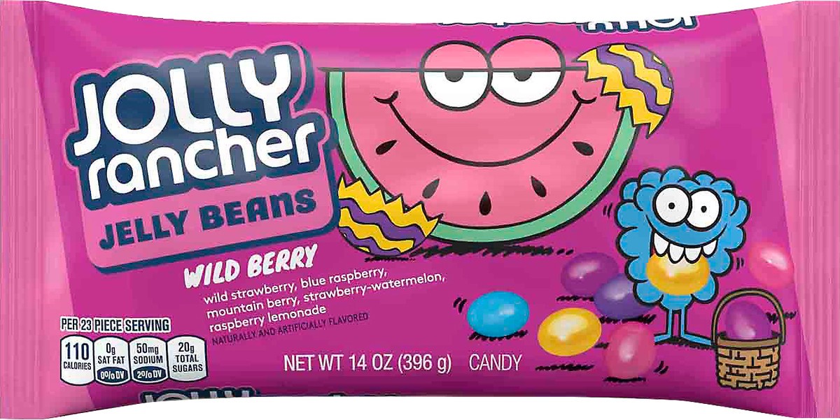 slide 1 of 5, Jolly Rancher Jelly Beans Wildberry Bag, 14 oz