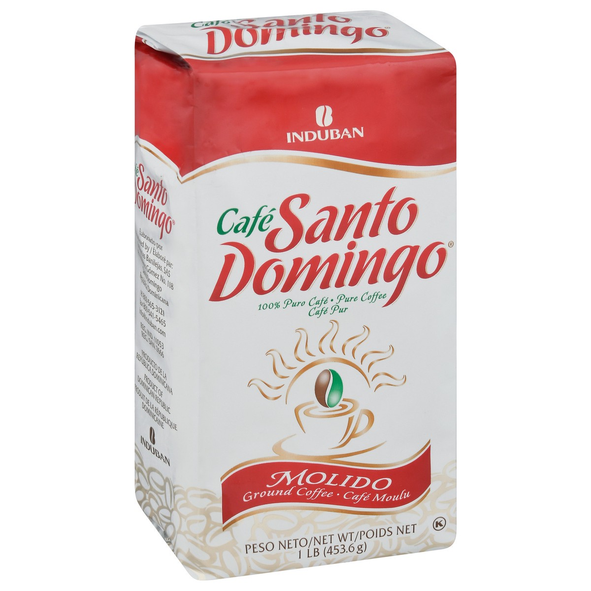 slide 5 of 11, Cafe Santo Domingo Ground Coffee 1 lb, 16 oz