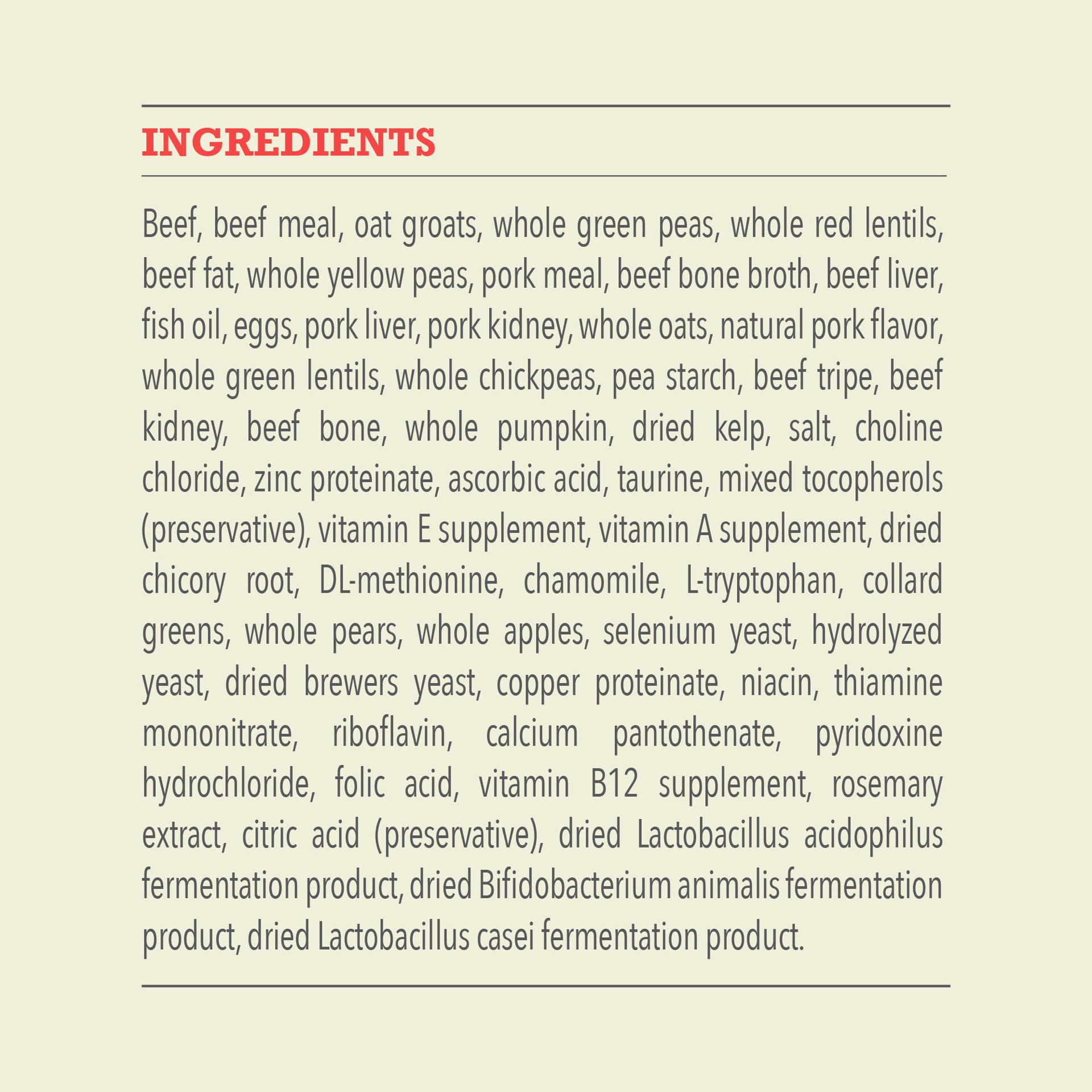 slide 5 of 5, ACANA Rescue Care for Adopted Dogs Red Meat, Liver & Whole Oats Recipe 4lb, 4 lb