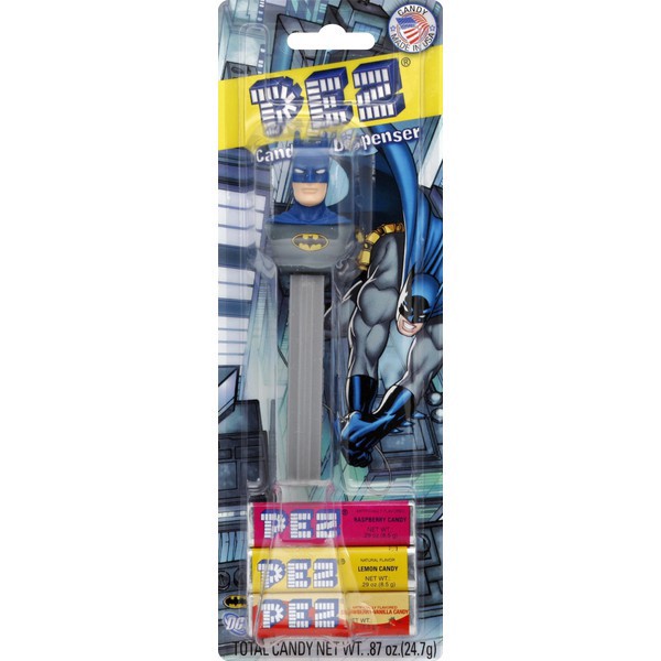 slide 1 of 1, PEZ Justice League, 0.87 oz