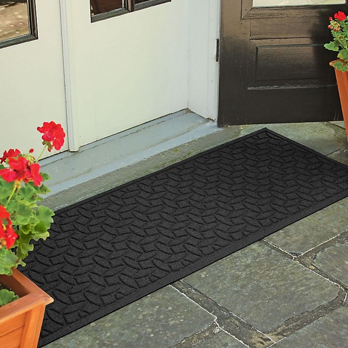 slide 1 of 2, Weather GuardEllipse Door Mat - Charcoal, 22 in x 60 in