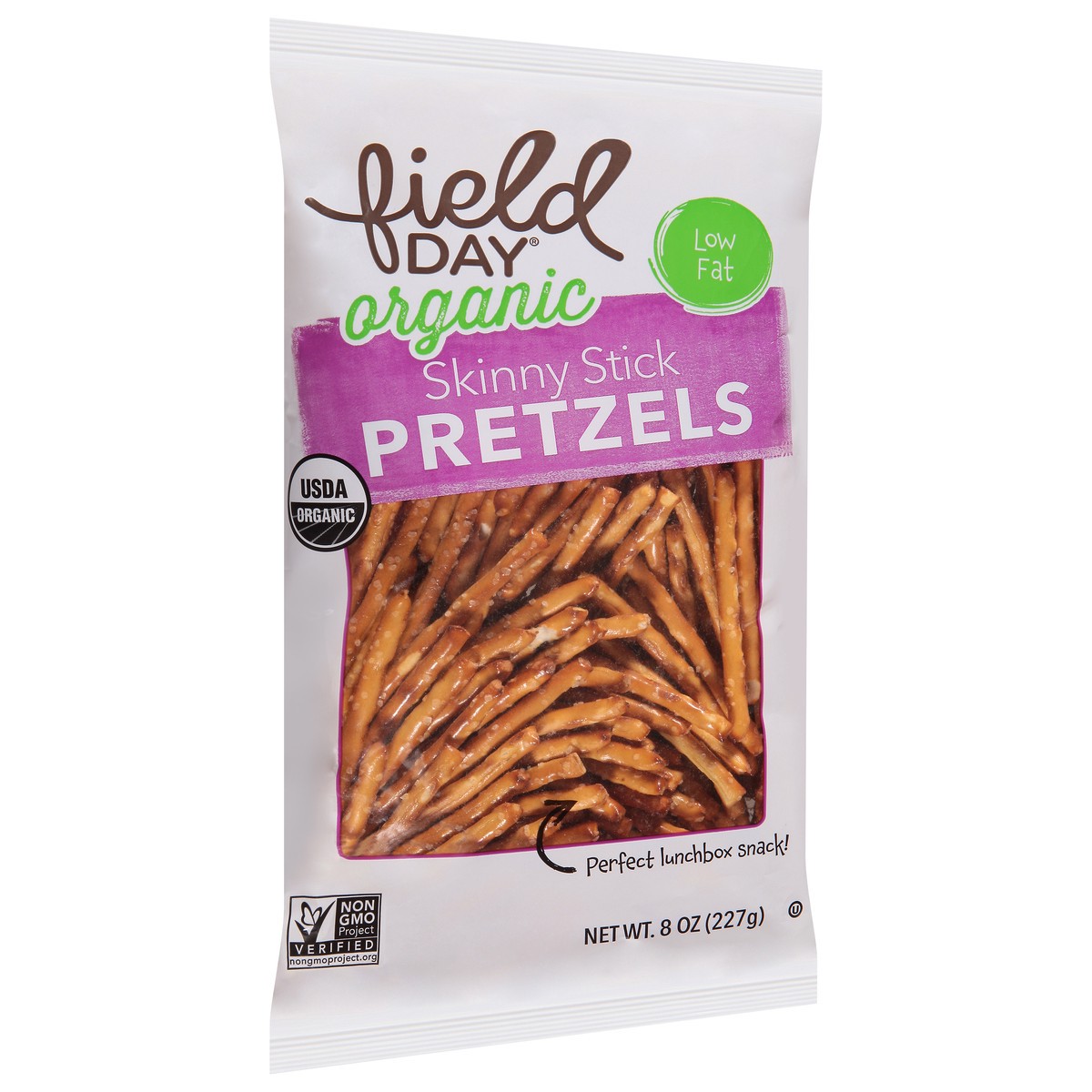 slide 2 of 9, Field Day Organic Skinny Stick Pretzels 8 oz, 8 oz