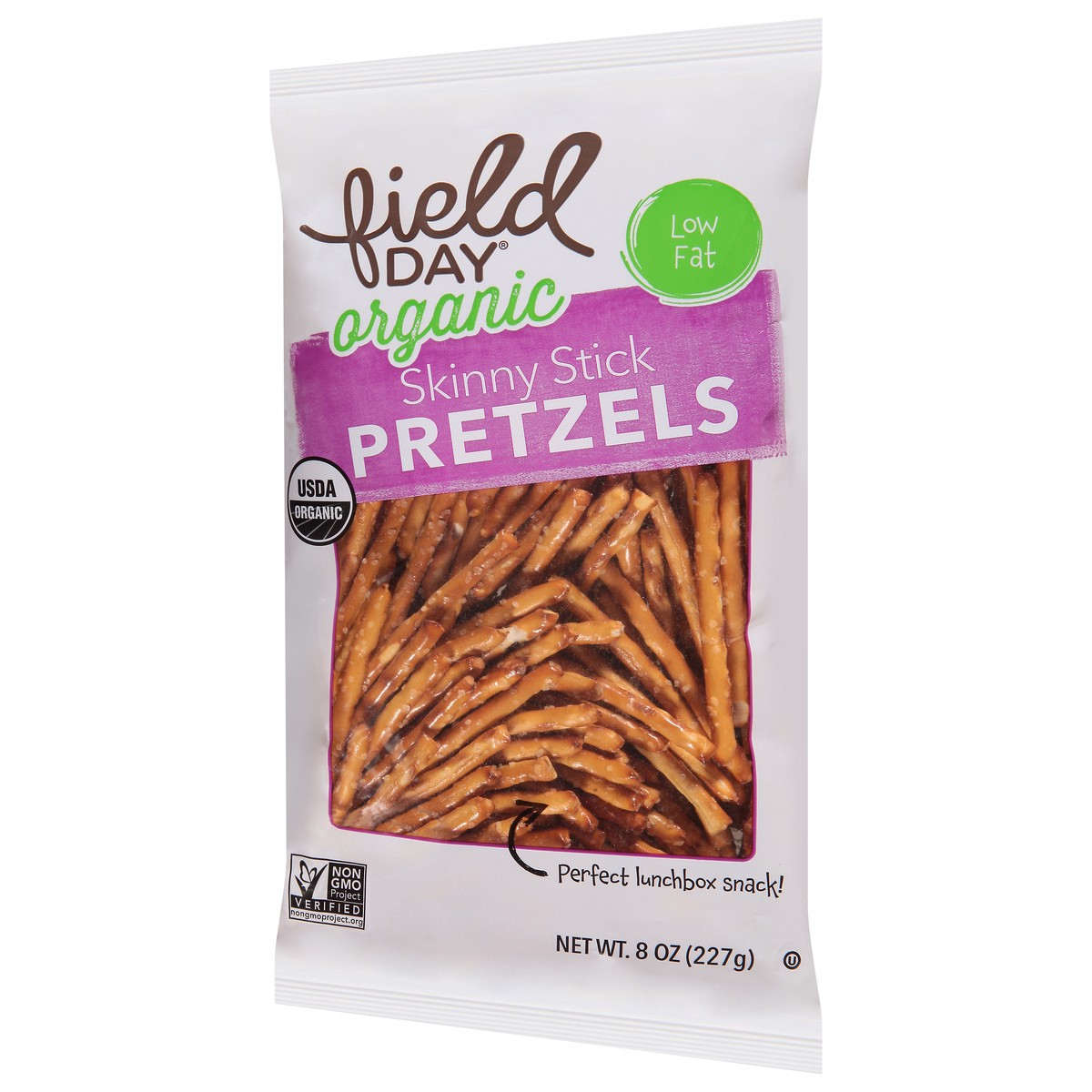 slide 3 of 9, Field Day Organic Skinny Stick Pretzels 8 oz, 8 oz