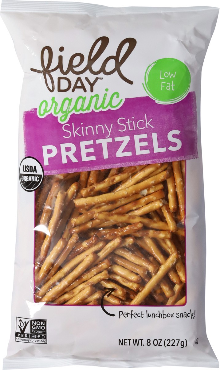 slide 6 of 9, Field Day Organic Skinny Stick Pretzels 8 oz, 8 oz