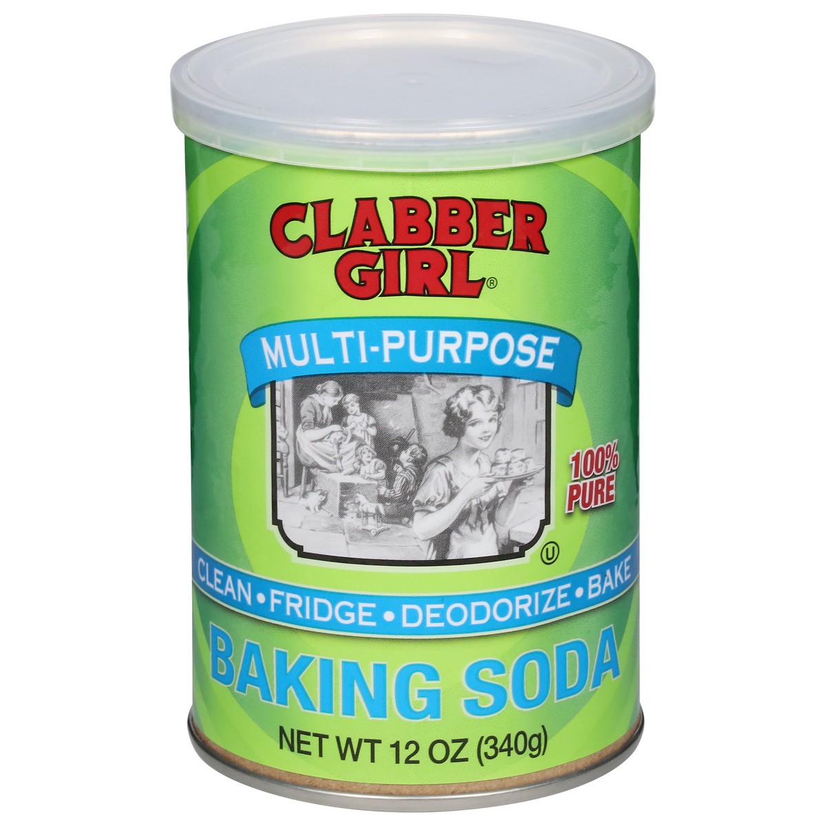 slide 11 of 14, Clabber Girl Multi-Purpose Baking Soda 12 oz, 12 oz