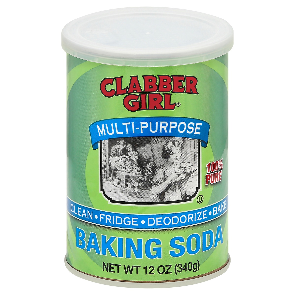slide 1 of 3, Clabber Girl Multi-Purpose Baking Soda, 12 oz
