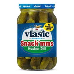 Vlasic Snack'mms Kosher Dill Pickles - 24 fl oz