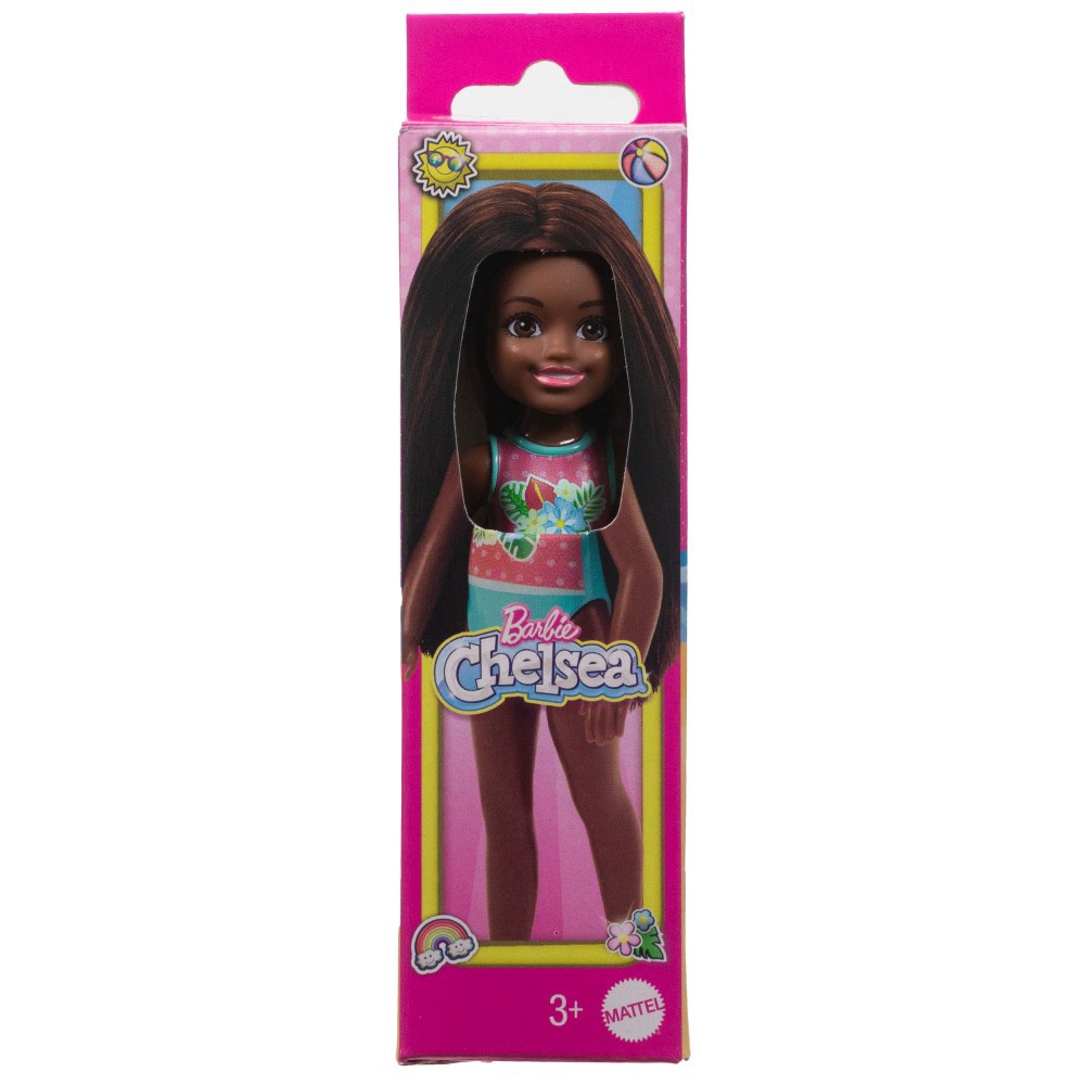 slide 6 of 6, Barbie Brunette Chelsea Beach Doll, 1 ct
