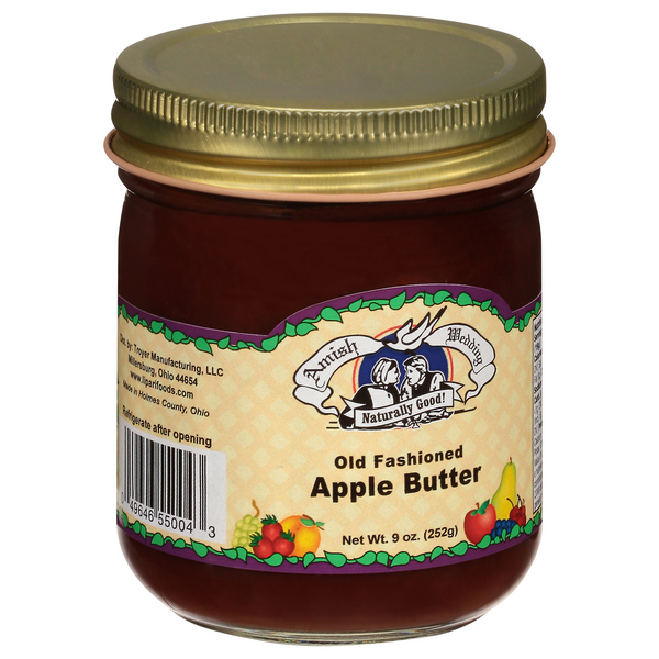 slide 1 of 1, Amish Wedding Amish Origins Apple Butter Old Fashioned, 9 oz