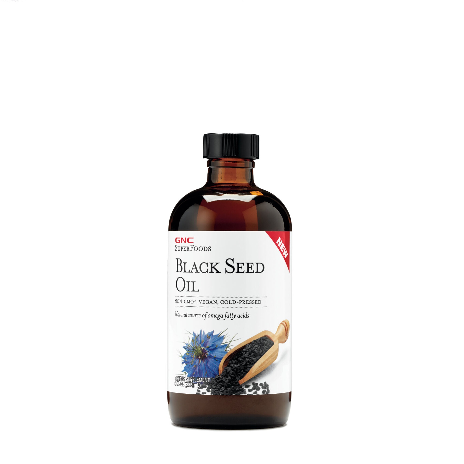 slide 1 of 1, GNC SuperFoods Black Seed Oil, 8 fl oz