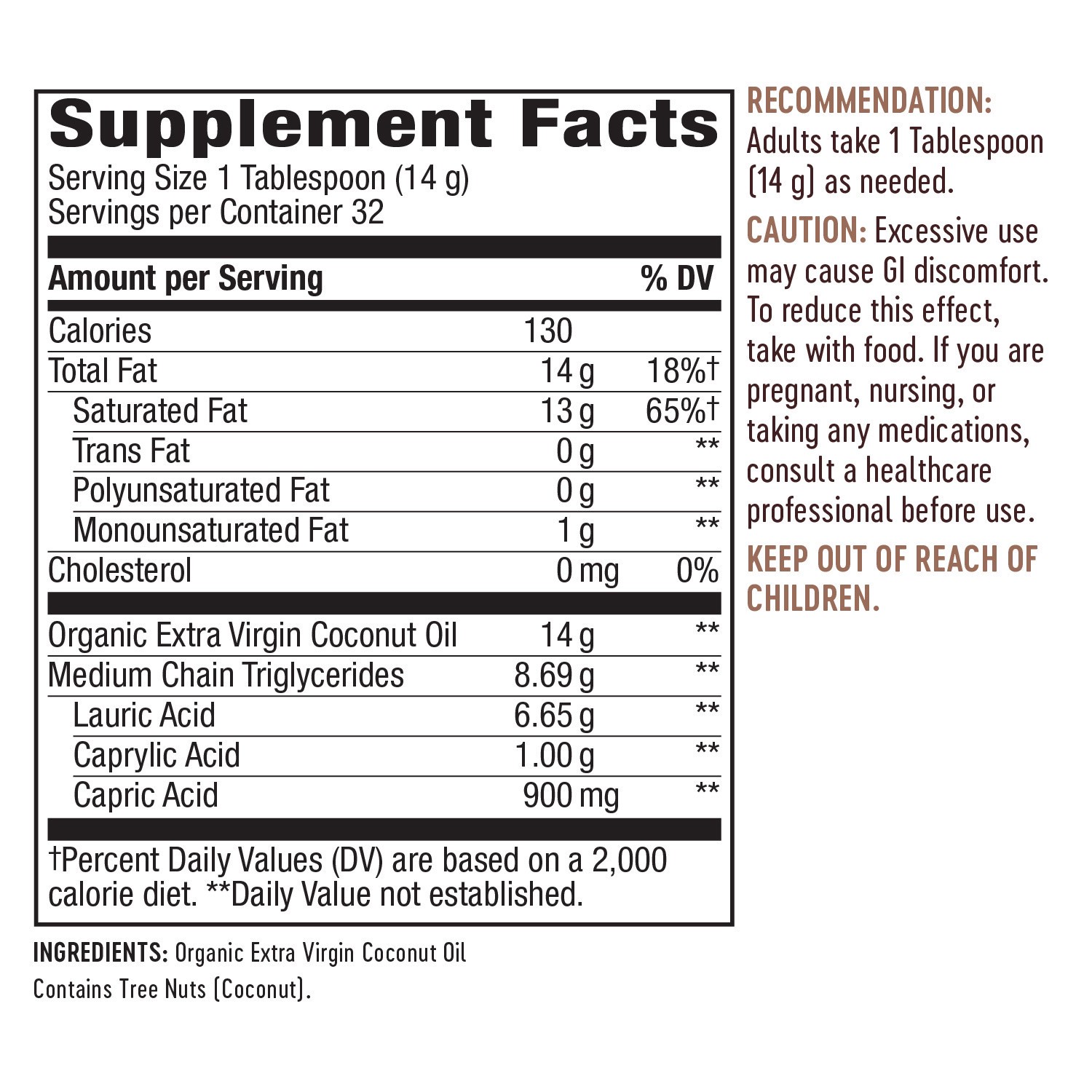 slide 2 of 4, Nature's Way Organic Extra Virgin Coconut Oil 16 oz, 16 fl oz