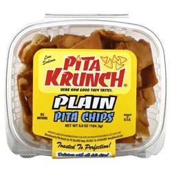 Pita Krunch Plain Pita Chips 6.5 oz