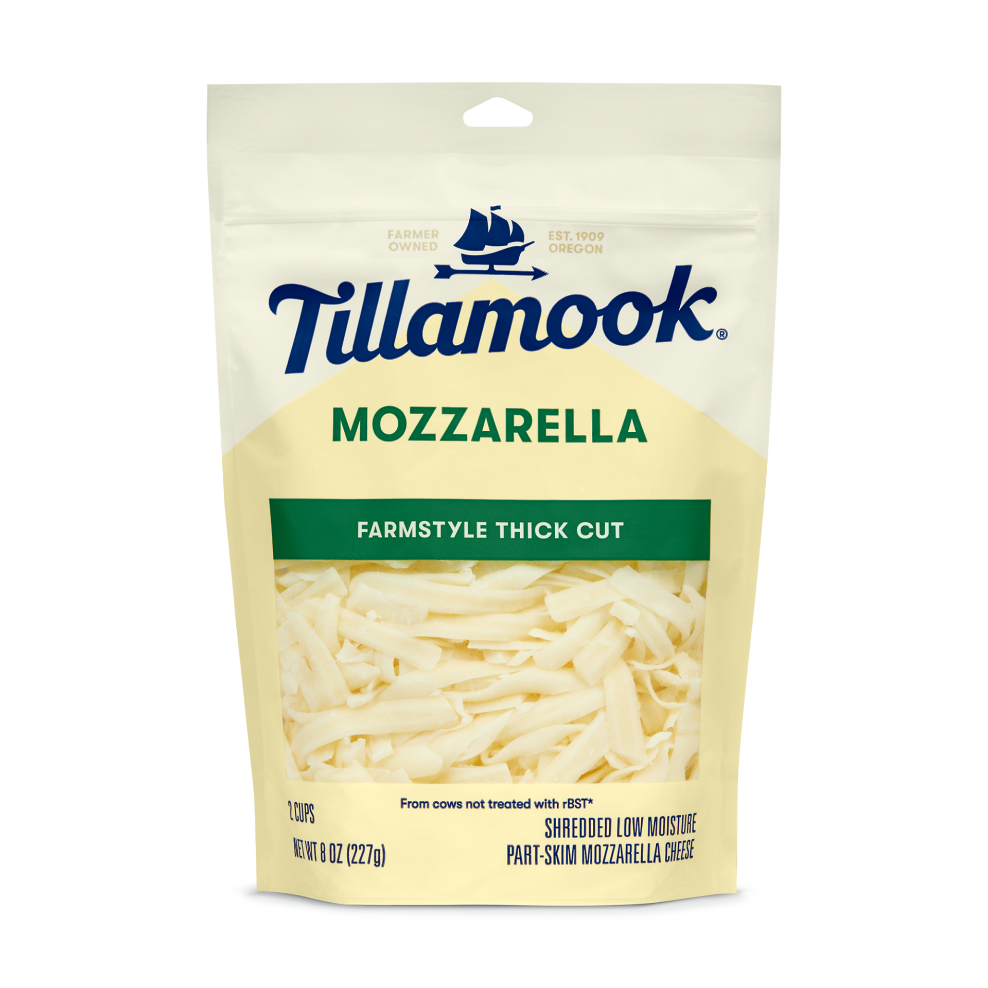 Tillamook Mozzarella Shredded Cheese 8oz 8 oz Shipt