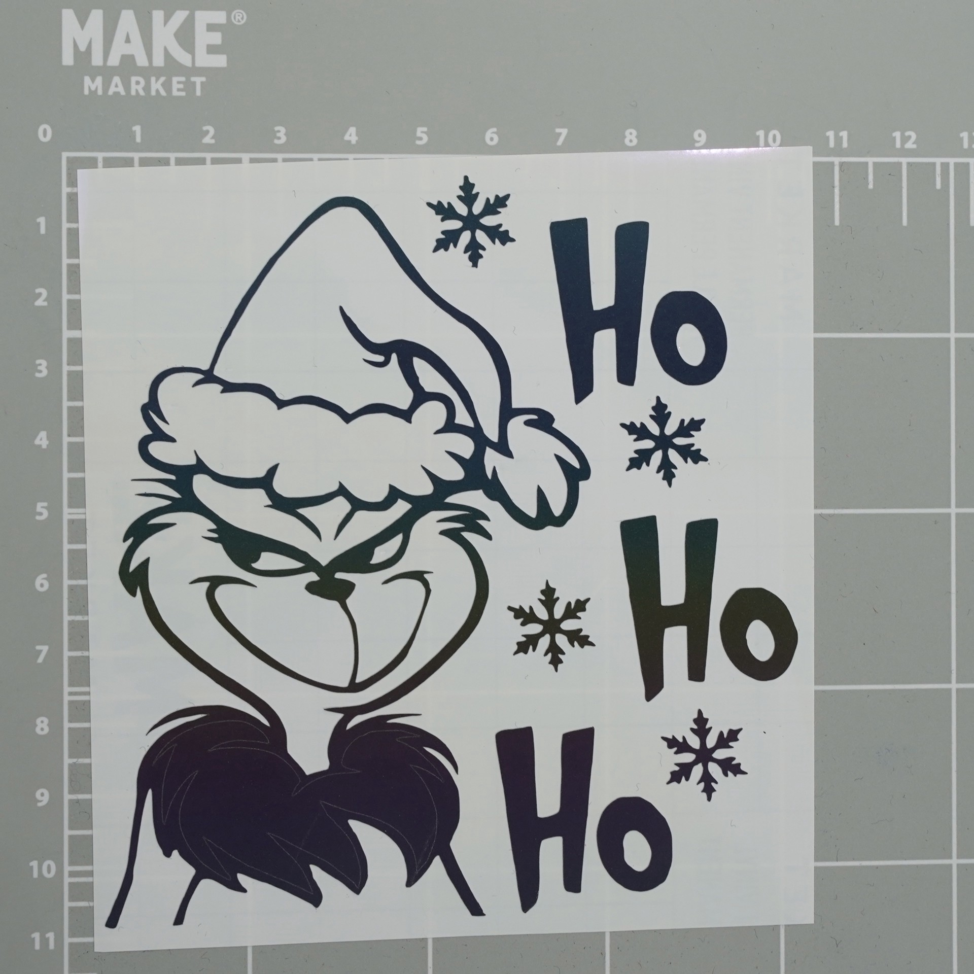 slide 4 of 5, Reflective Oil Slick Permanent Vinyl By Make Market, 12 in x 24 in