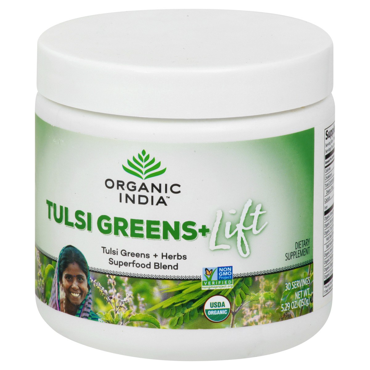 slide 7 of 10, Organic India Tulsi Green+ Lift 5.29 oz, 5.29 oz