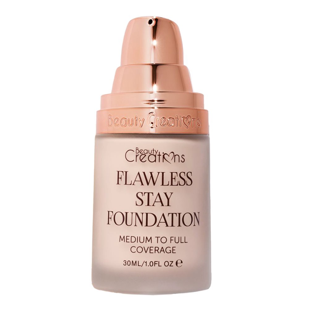 slide 1 of 1, Beauty Creations Flawless Stay Foundation - 1.5, 1 oz