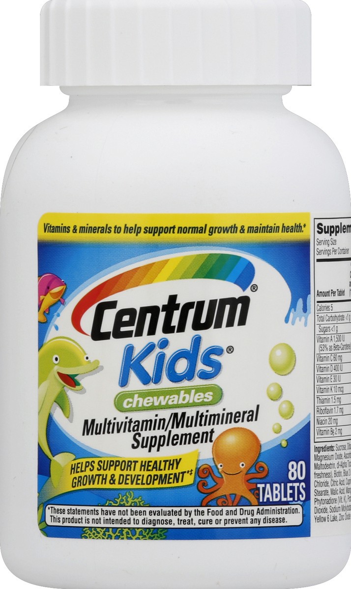 slide 2 of 2, Centrum Multivitamin/Multimineral 80 ea, 80 ct