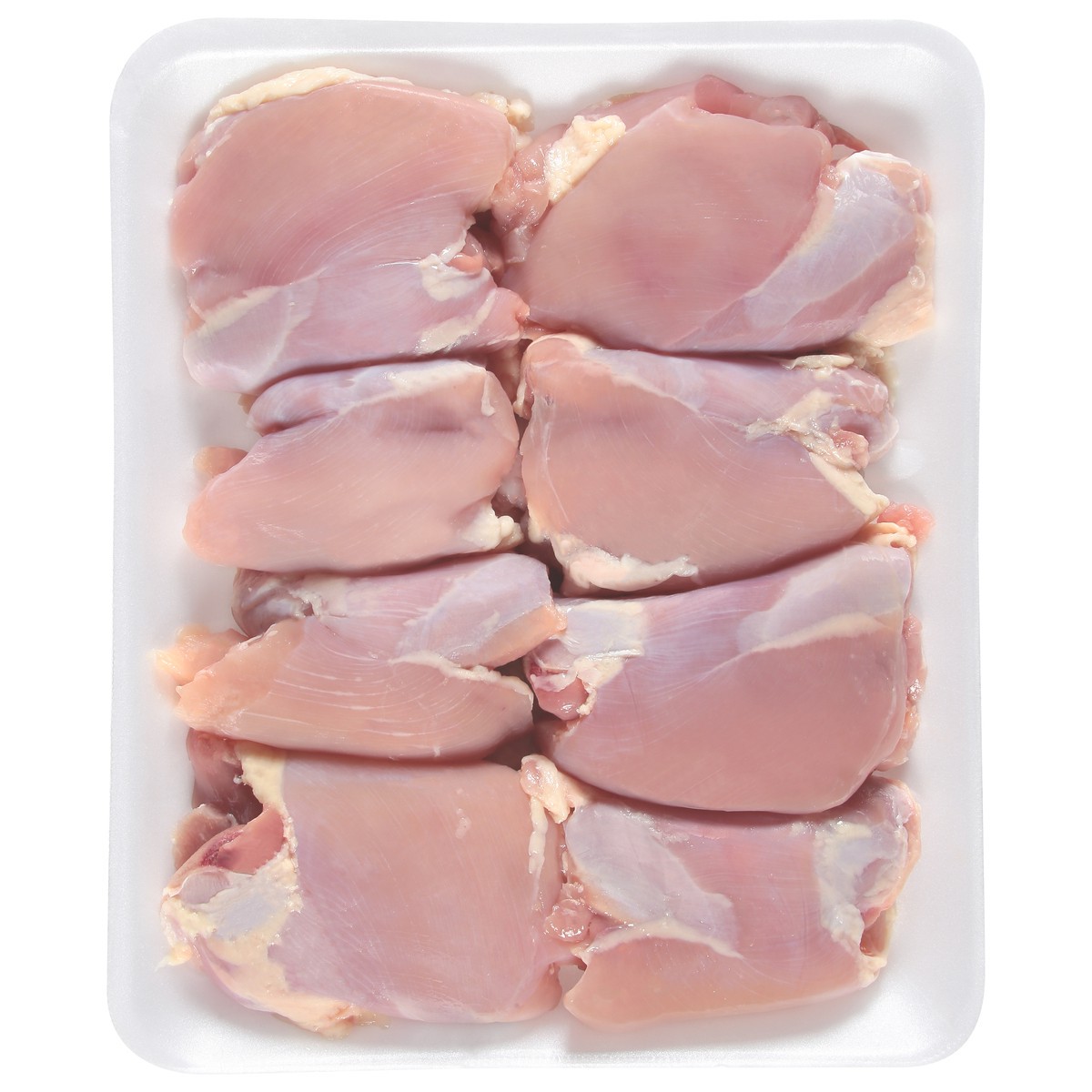 slide 1 of 1, Sun Harvest Boneless Skinless Chicken Thighs, per lb