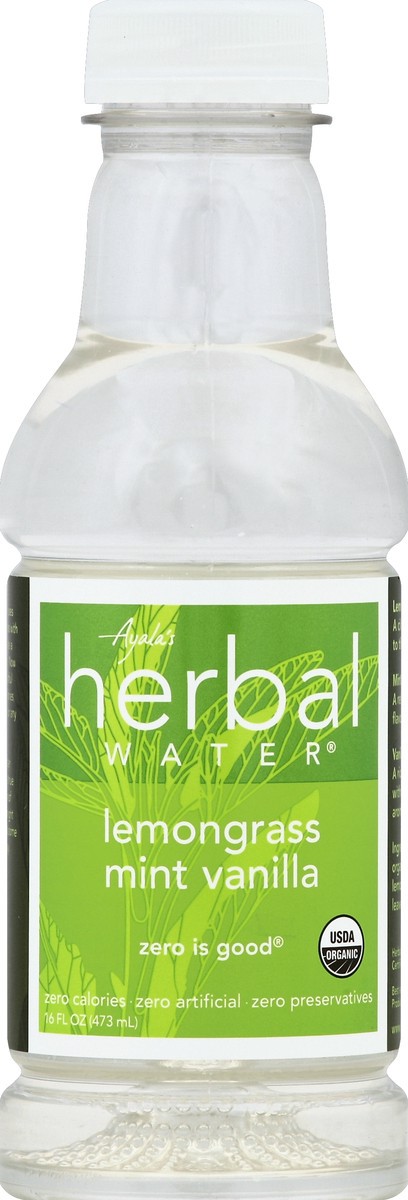 slide 3 of 4, Ayala's Herbal Water - Lemongrass Mint Vanilla - 16 fl oz, 16 fl oz