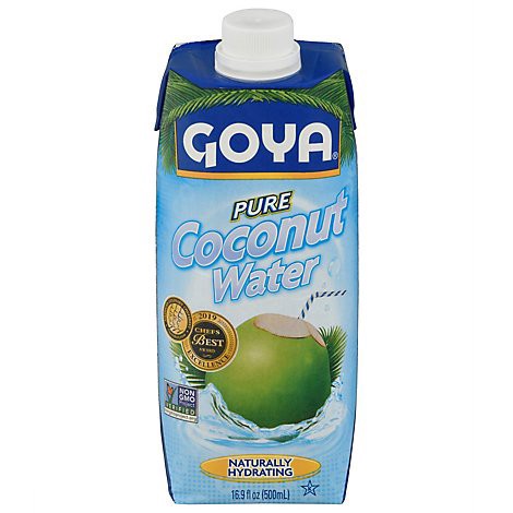 slide 1 of 1, Goya Coconut Water 100% Pure Brick - 16.9 Fl. Oz., 16.9 fl oz
