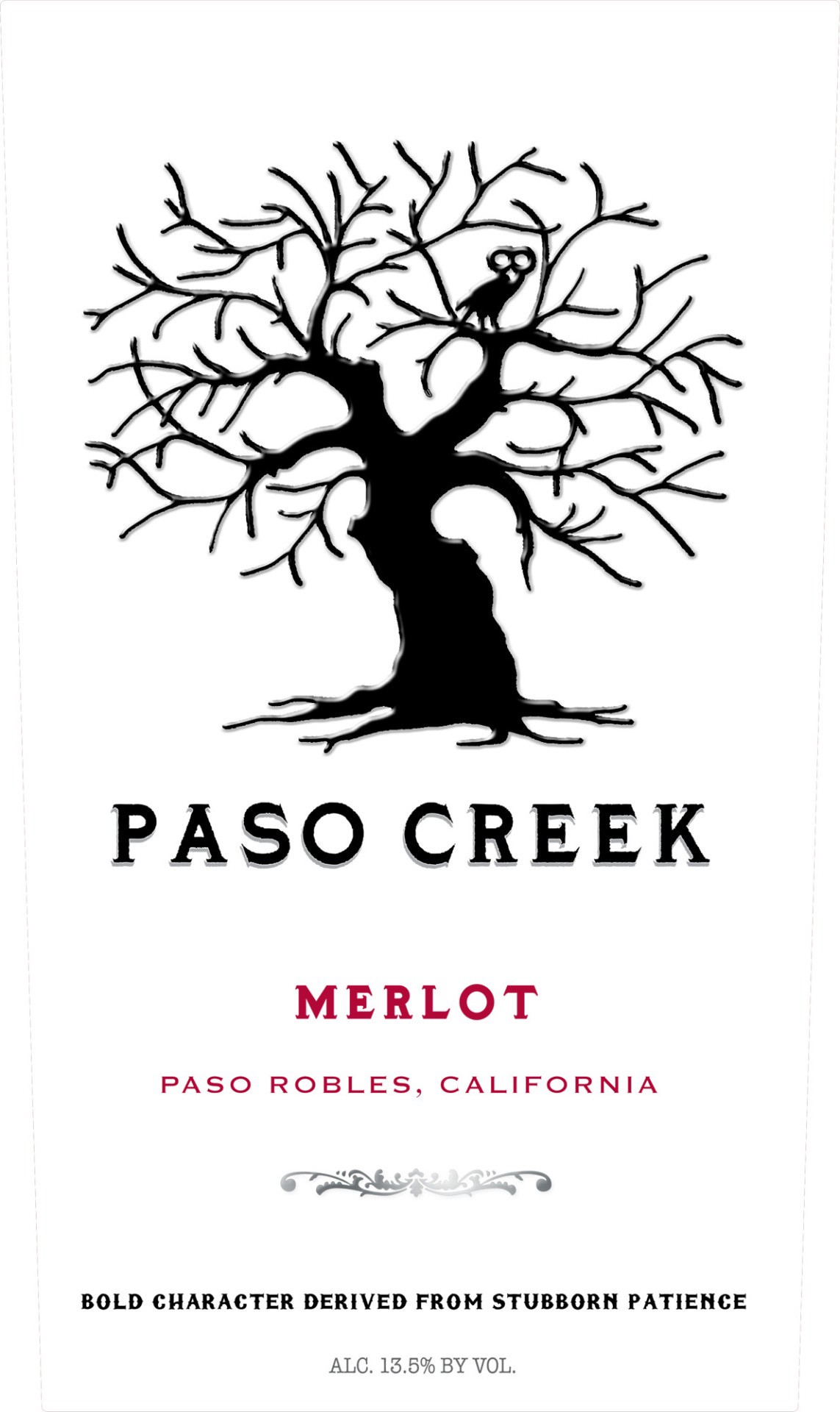 slide 2 of 3, Paso Creek Merlot, 750 ml