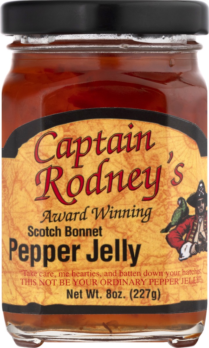 slide 12 of 12, Captain Rodney's Scotch Bonnet Pepper Jelly 8 oz, 8 oz