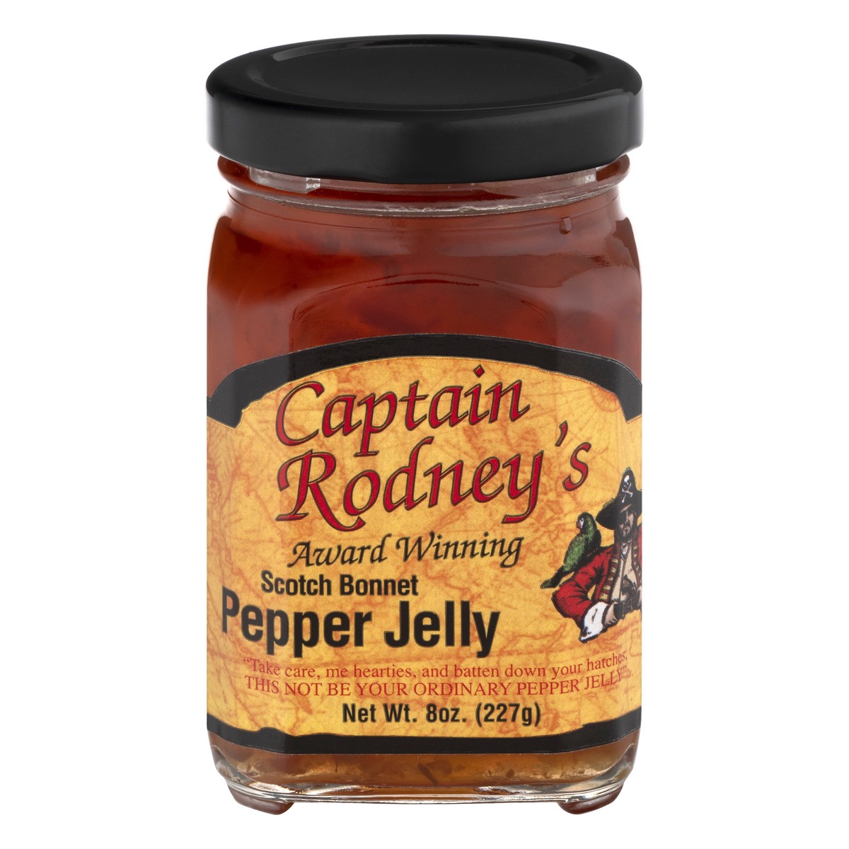 slide 1 of 12, Captain Rodney's Scotch Bonnet Pepper Jelly 8 oz, 8 oz