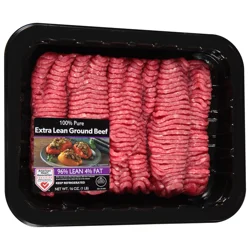 JBS USA 96%/4% Extra Lean Ground Beef 16 oz
