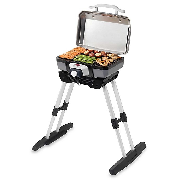 slide 2 of 3, Cuisinart Portable Electric Grill with Stand, 1 ct