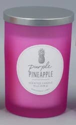 HD Designs Purple Pineapple Jar Candle